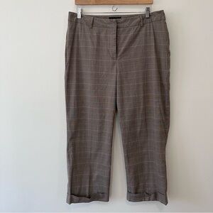Vintage Y2K Harold’s Women’s Sz. 16 Plaid Wide Leg Crop Pants Preppy Old Money
